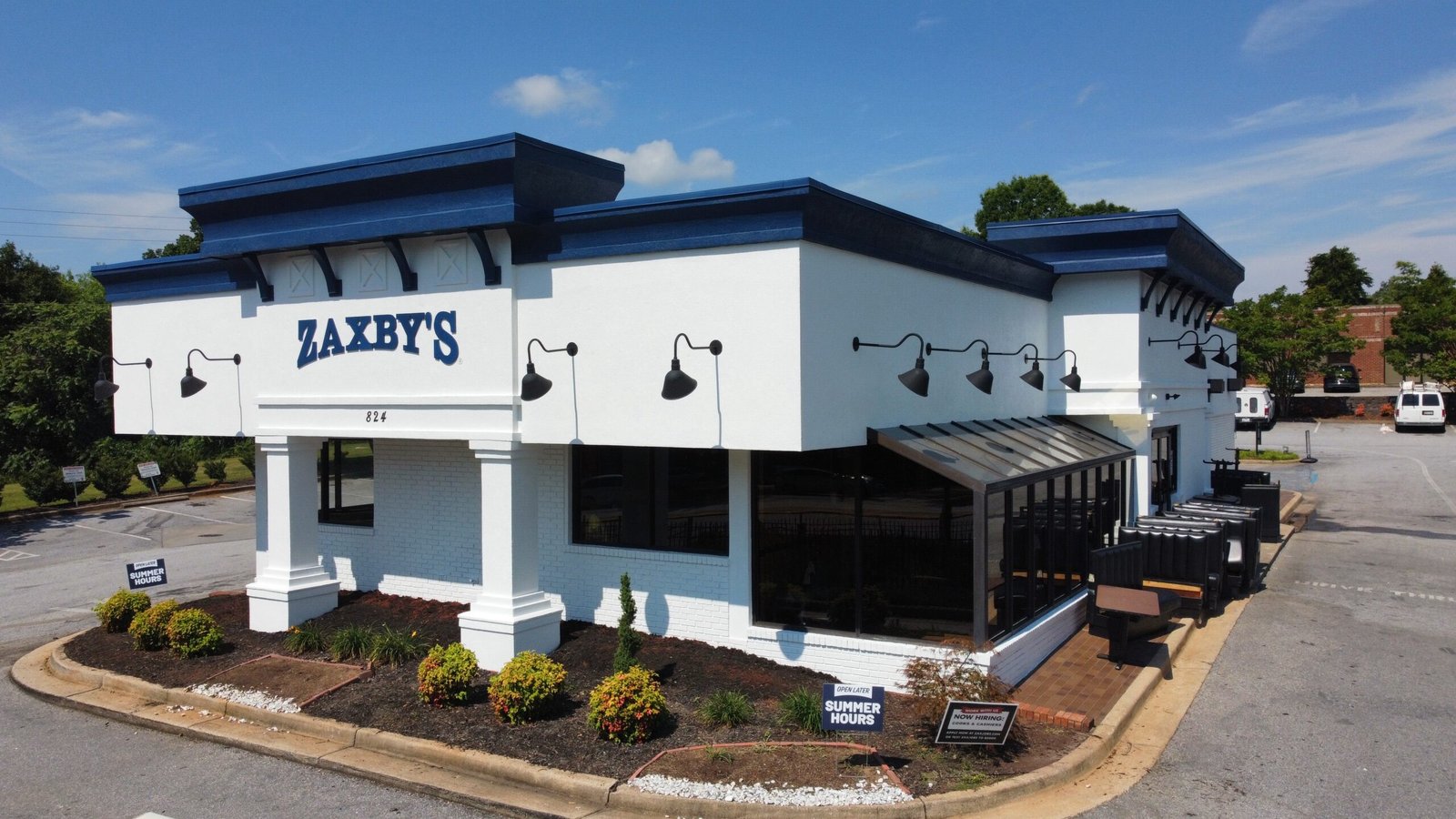 Commercial painting Spartanburg SC completed workspace walls