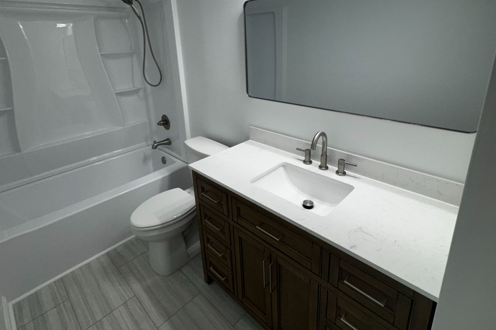 Bathroom remodeling Spartanburg SC finished bath renovation