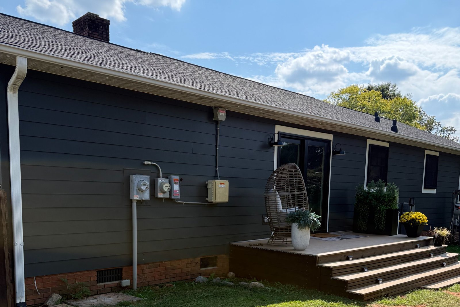 Exterior painting Spartanburg SC trim and siding work