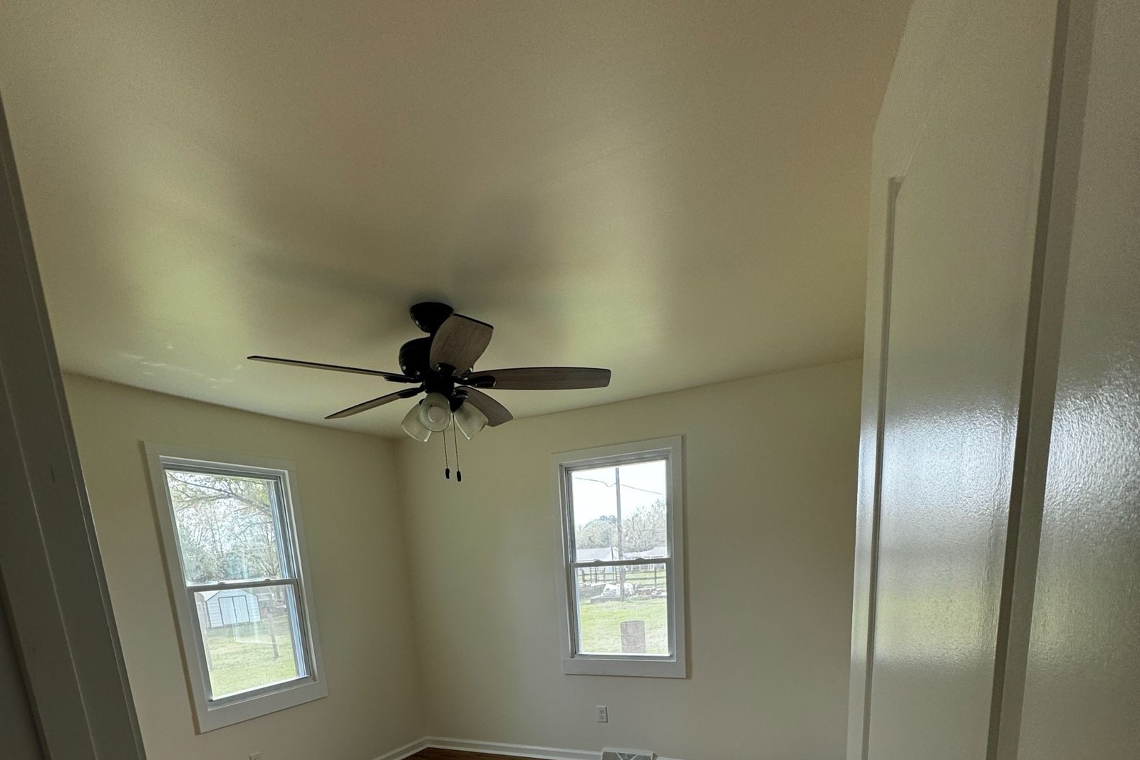 Interior painting Spartanburg SC protected room workspace
