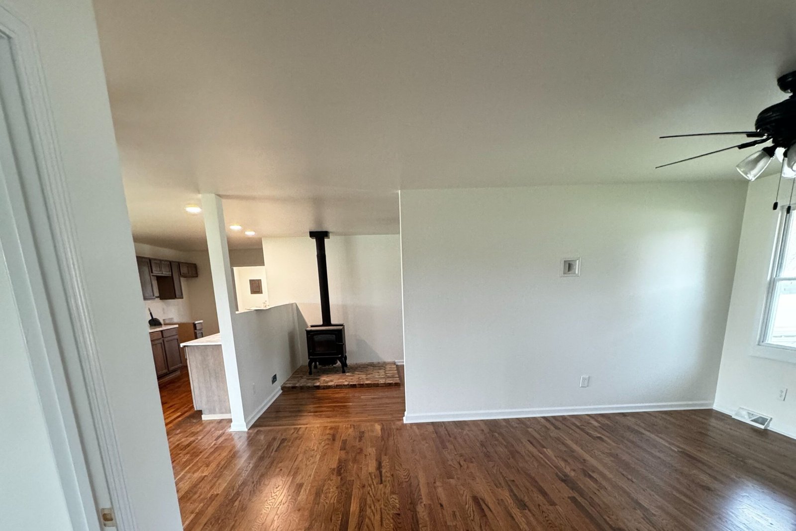 Interior painting Spartanburg SC finished living room